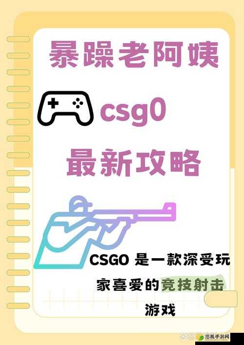 暴躁老阿姨CSGO攻略：教你从新手到大神的进阶之路